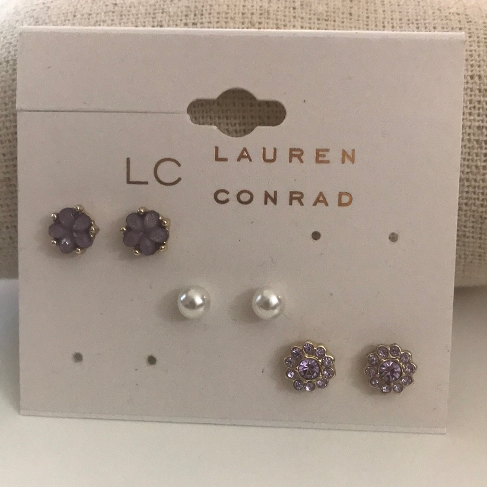 LC Lauren Conrad Earrings NIB